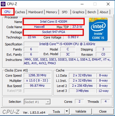 PC-Tuning-CPUz-markiert-Name