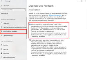 Diagnose Screenshot Windows 10