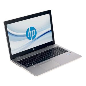 HP Notebook aufgeklappt Frontseite