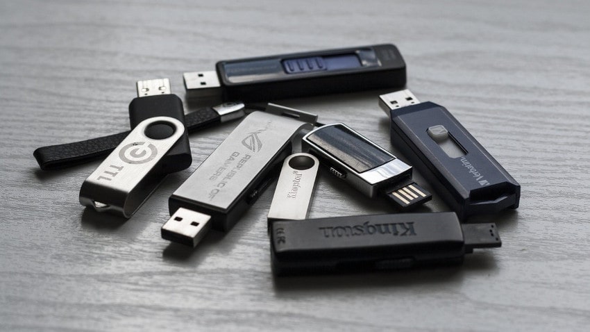 7 verschiedene USB-Sticks