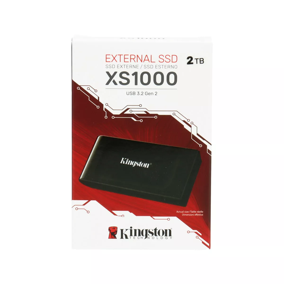 Kingston XS1000 extern 2 TB SSD USB 3.0