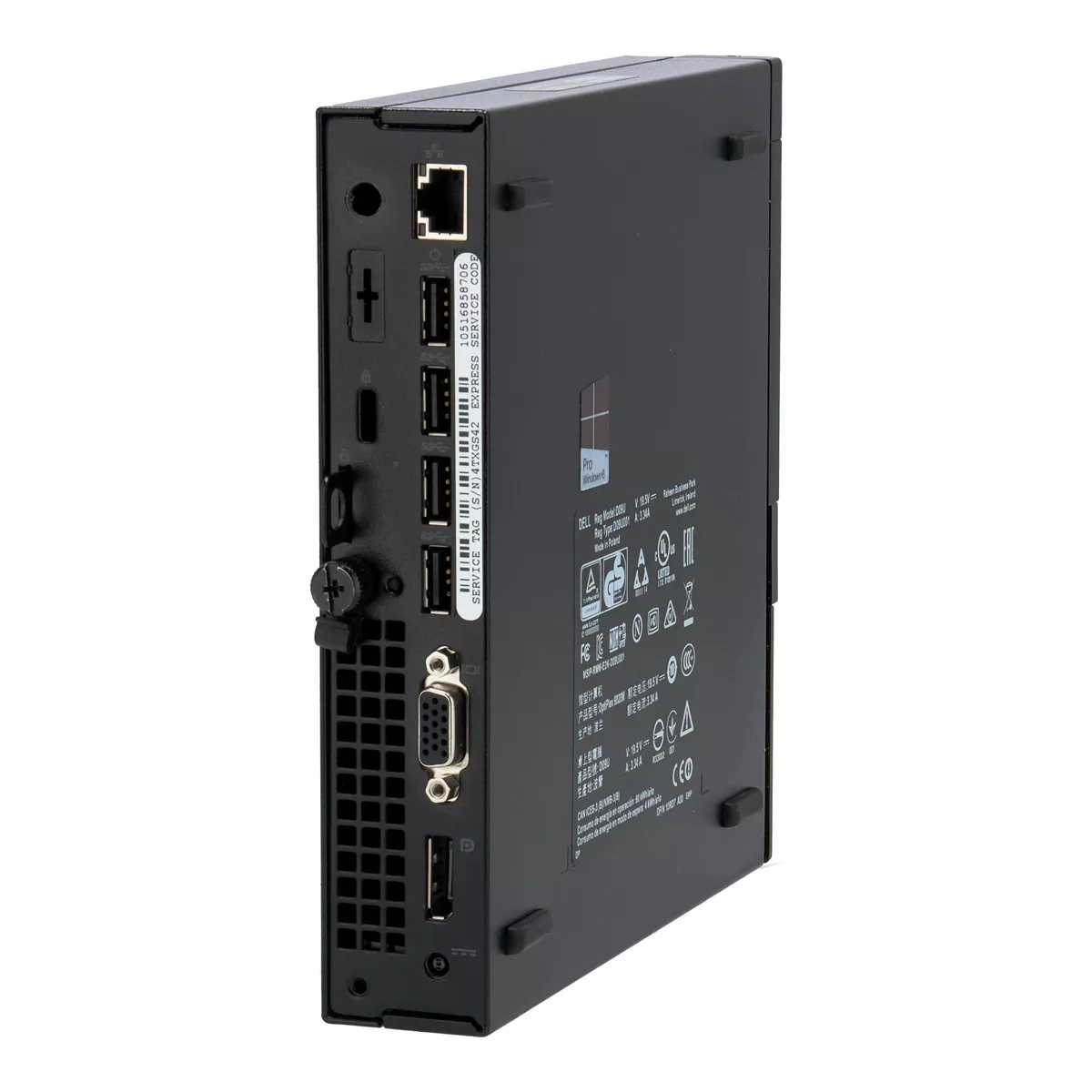 Dell Optiplex 9020 Micro Quad Core i5 4590T 2,0 GHz 128 GB SSD