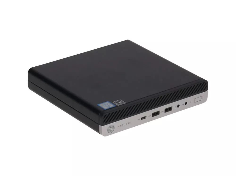 HP ProDesk 600 G4 Mini Core i3 8100T 8 GB 128 GB M.2 nVME SSD A+