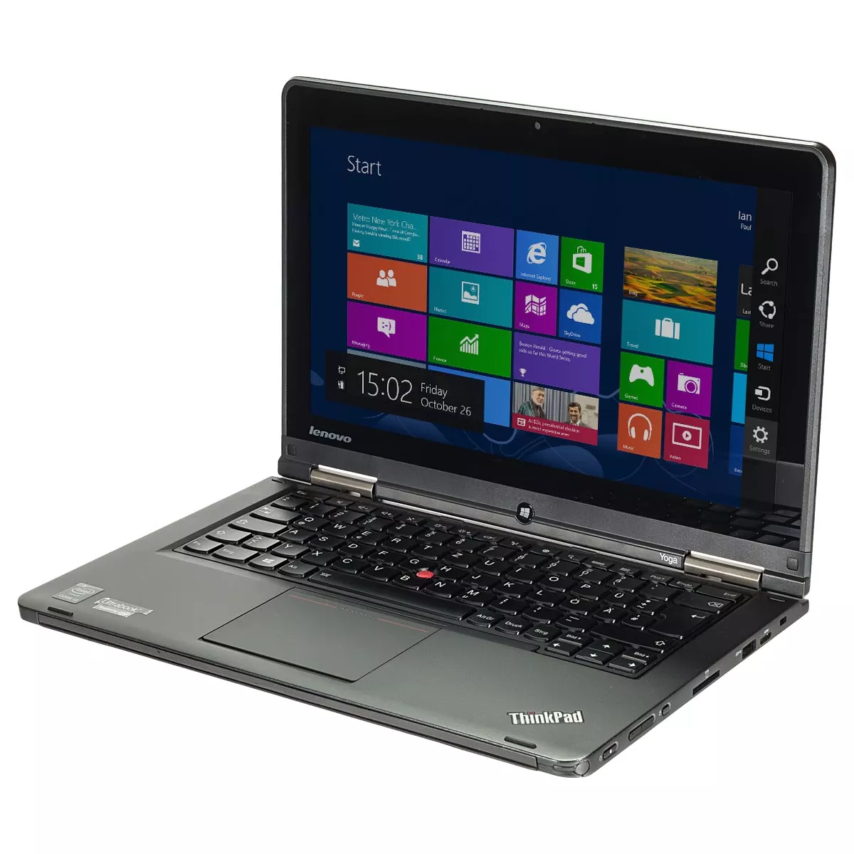Lenovo ThinkPad Yoga 12 Core i3 4010U 1,7 GHz Webcam