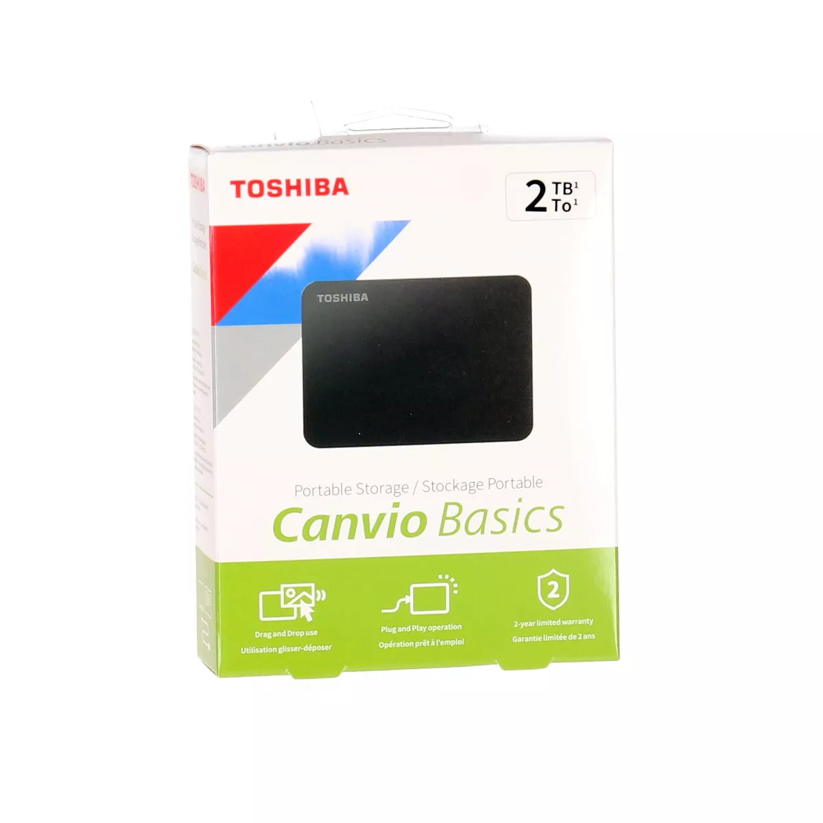 Toshiba Canvio BASICS ext. 2 TB Festplatte USB 3.0