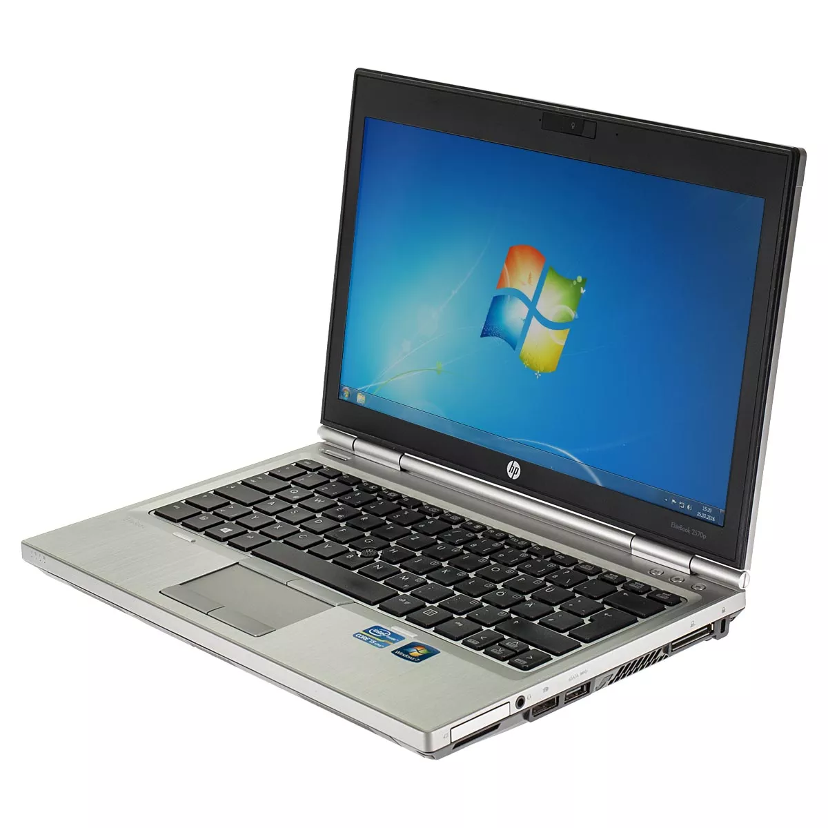 HP Elitebook 2570p Core i5 3320M 2,6 GHz Webcam