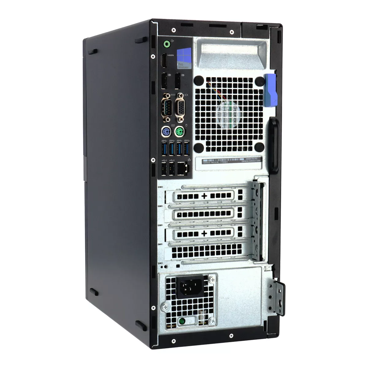 Dell Optiplex 7050 Mini Tower Core i7 6700 nVidia Quadro P600 16 GB 500 GB M.2 nVME SSD A